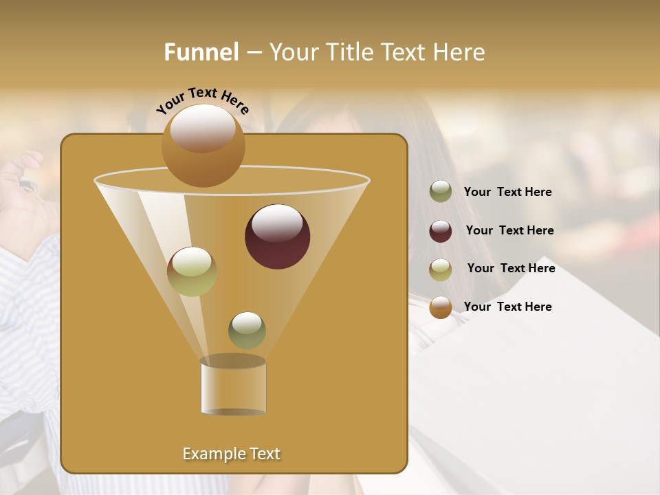 Latin Customers Smile PowerPoint Template