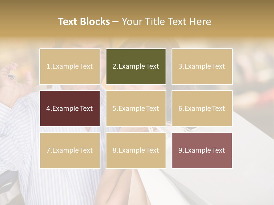 Latin Customers Smile PowerPoint Template