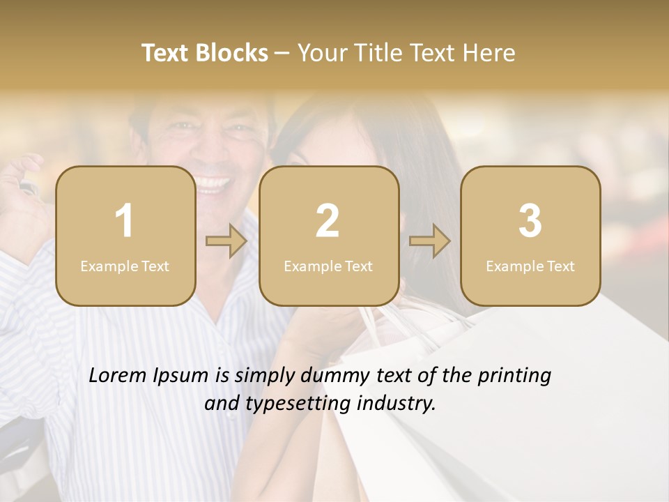 Latin Customers Smile PowerPoint Template