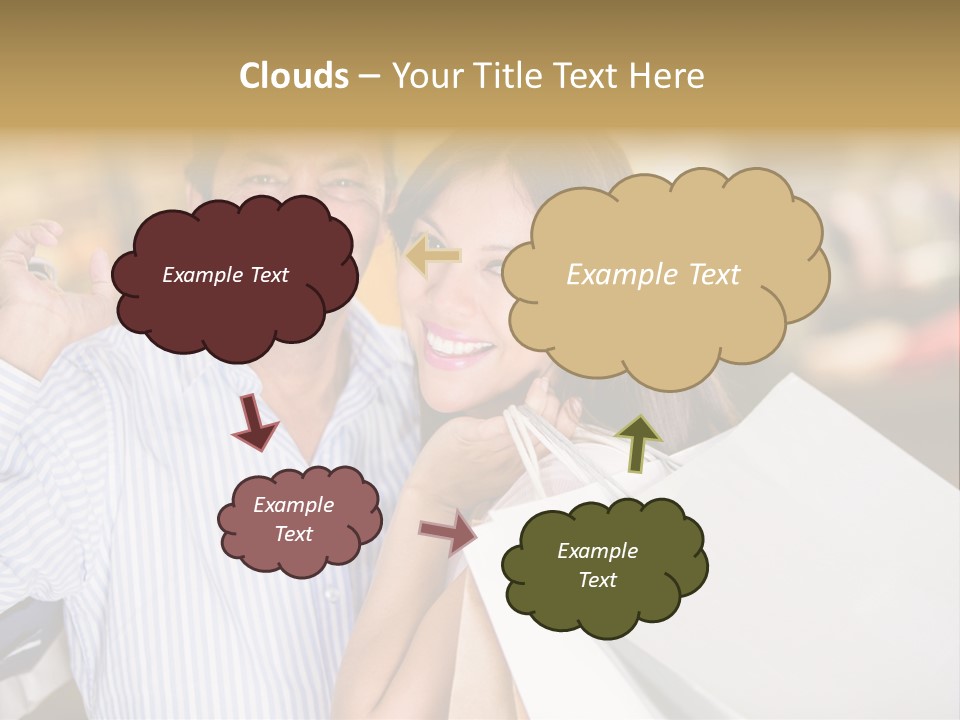 Latin Customers Smile PowerPoint Template