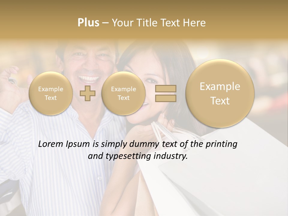 Latin Customers Smile PowerPoint Template