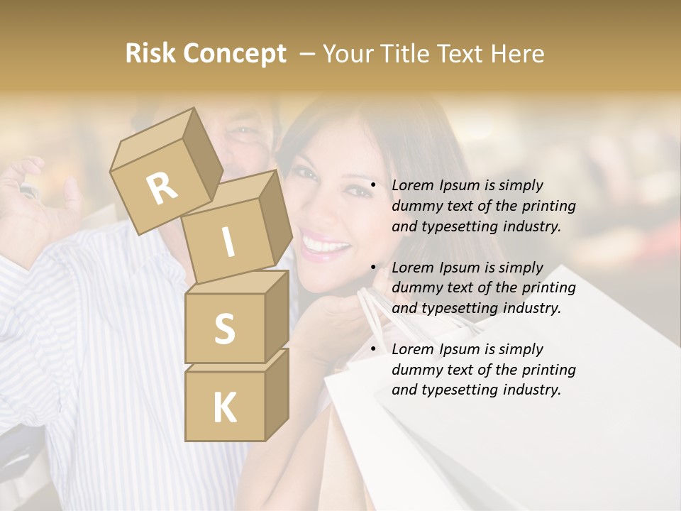 Latin Customers Smile PowerPoint Template