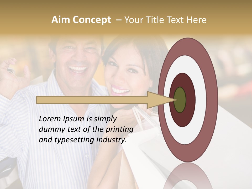 Latin Customers Smile PowerPoint Template