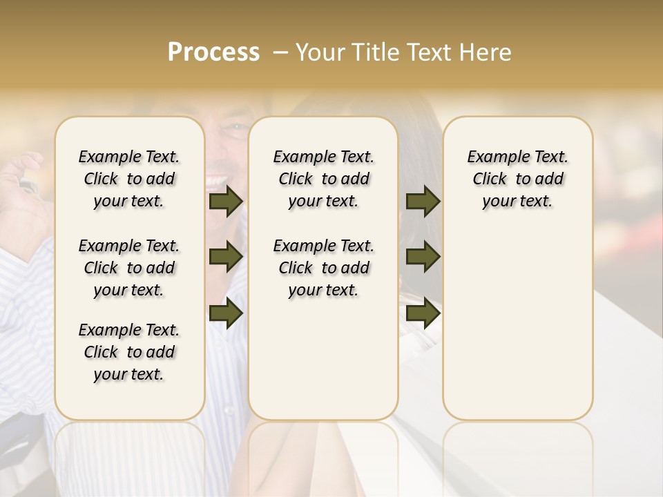 Latin Customers Smile PowerPoint Template
