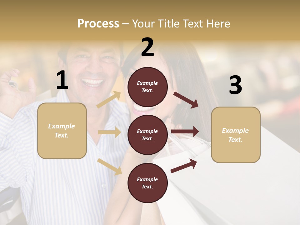 Latin Customers Smile PowerPoint Template