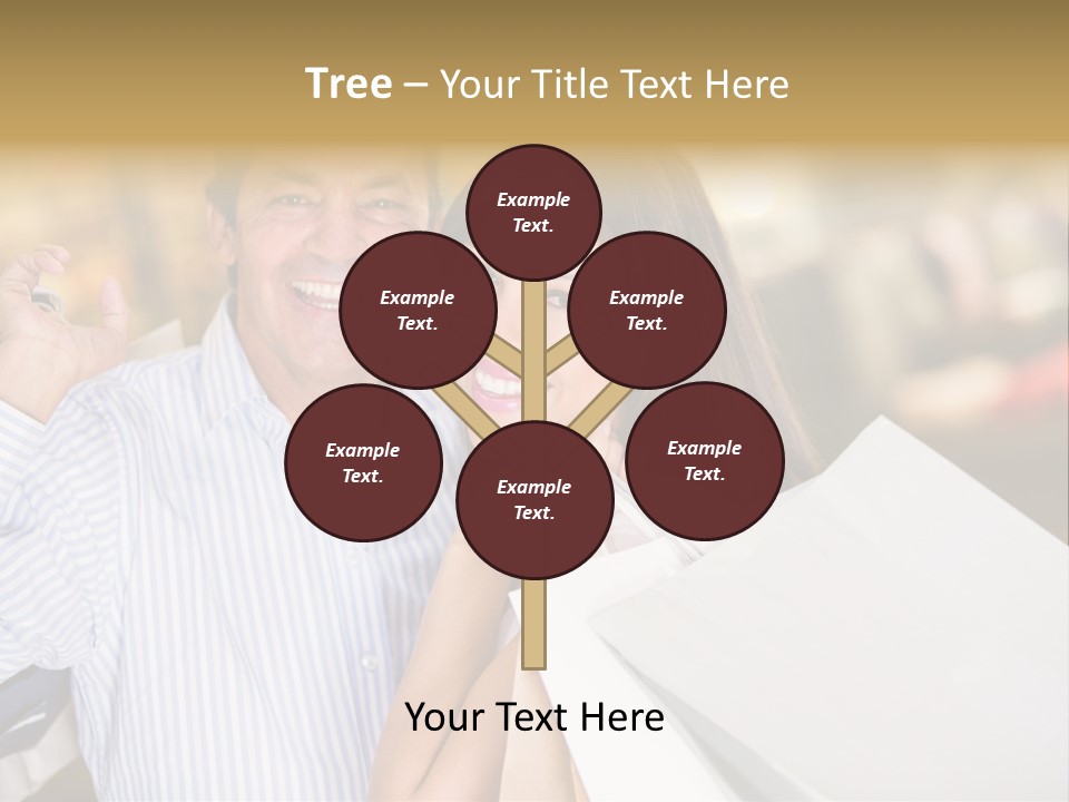 Latin Customers Smile PowerPoint Template