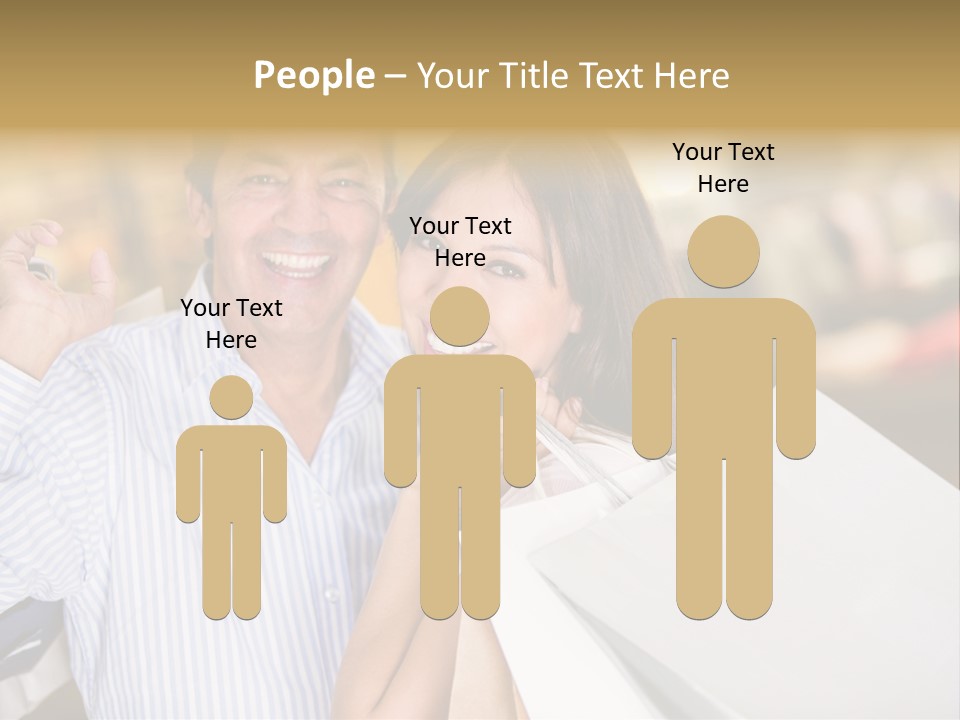 Latin Customers Smile PowerPoint Template
