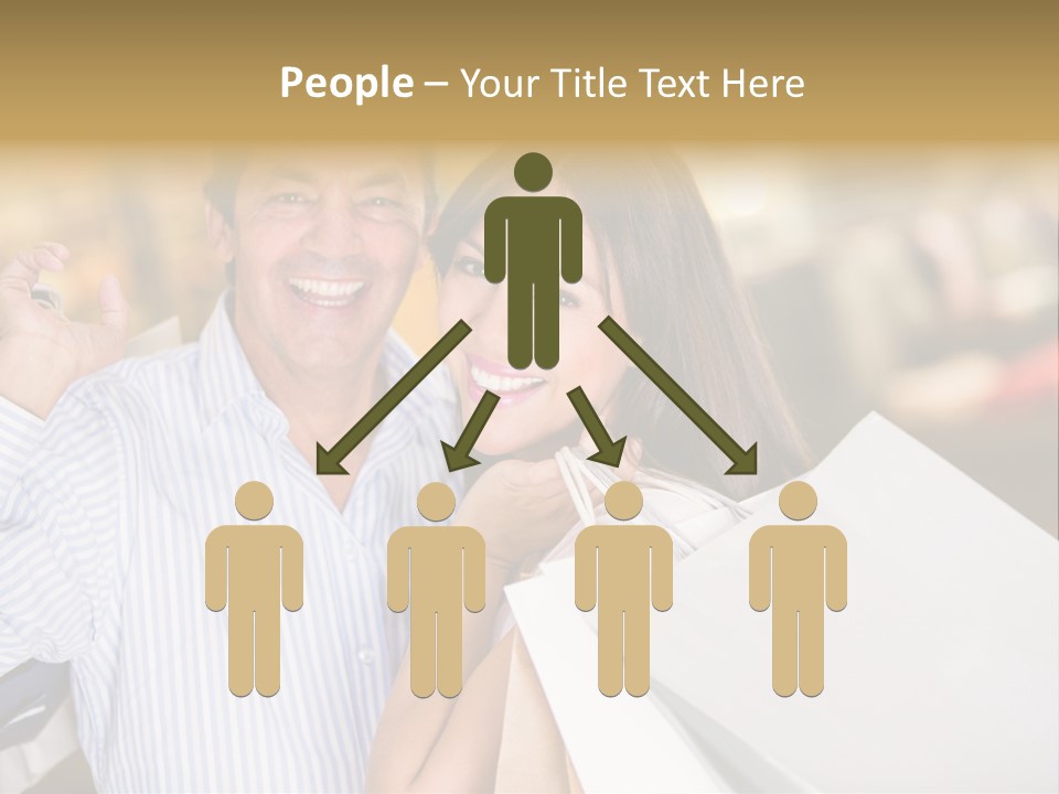 Latin Customers Smile PowerPoint Template
