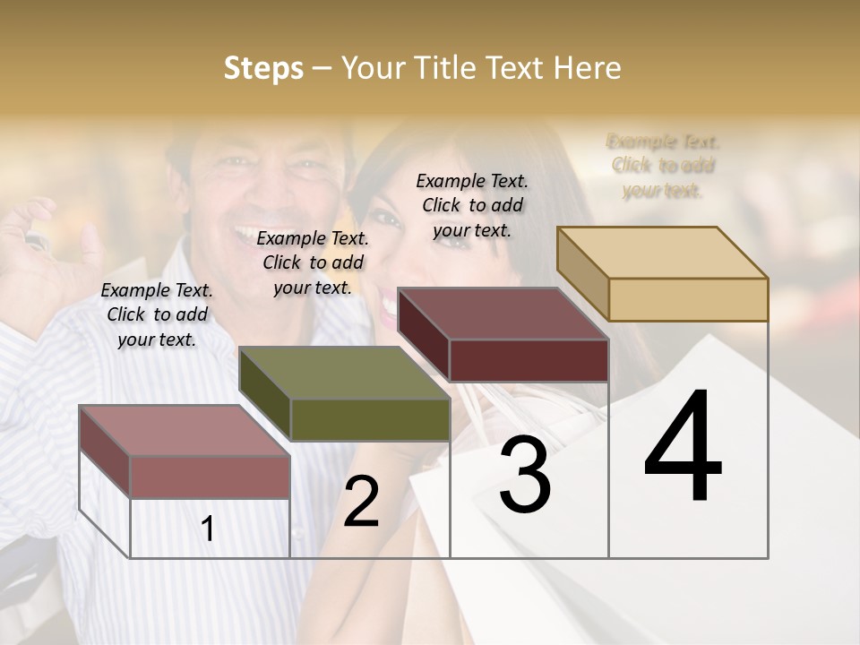 Latin Customers Smile PowerPoint Template