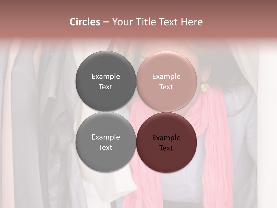 Adult Smile Cheerful PowerPoint Template