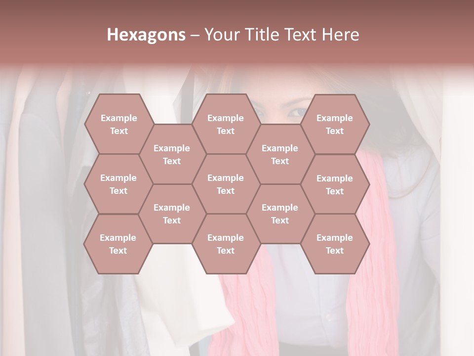 Adult Smile Cheerful PowerPoint Template