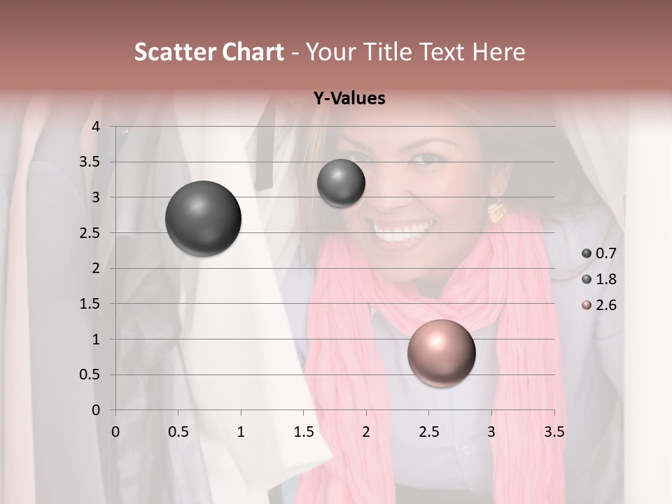 Adult Smile Cheerful PowerPoint Template