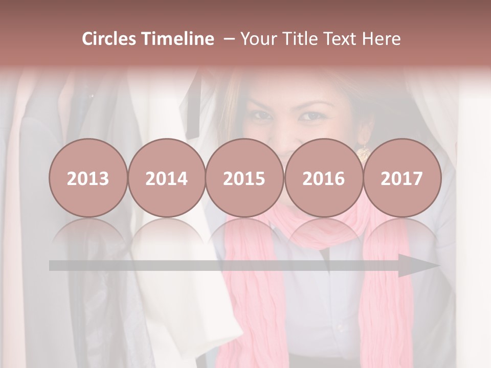 Adult Smile Cheerful PowerPoint Template