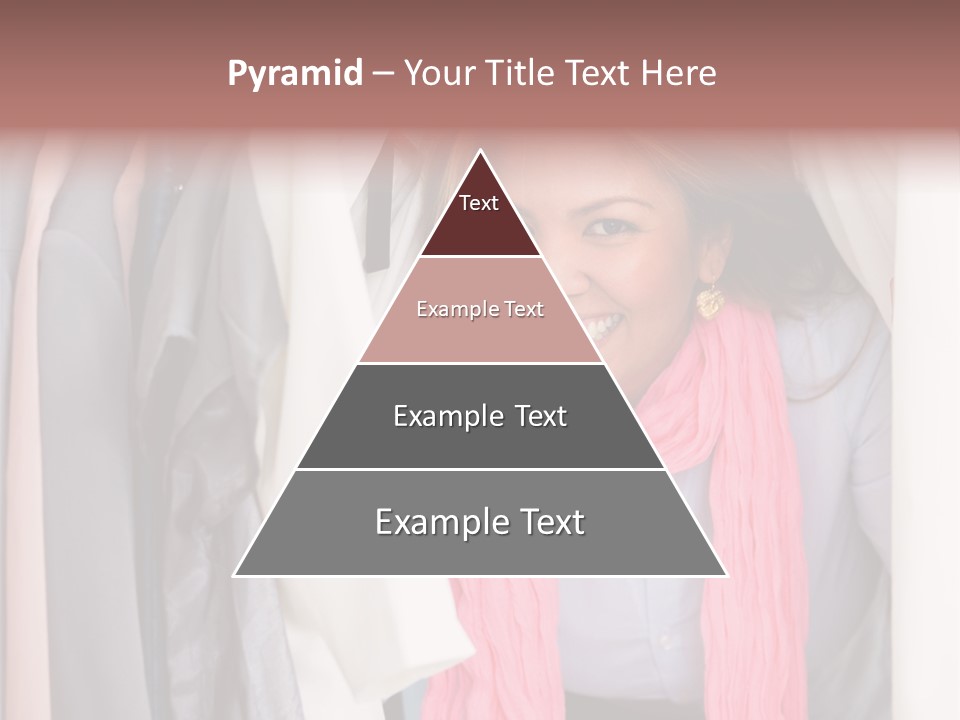 Adult Smile Cheerful PowerPoint Template