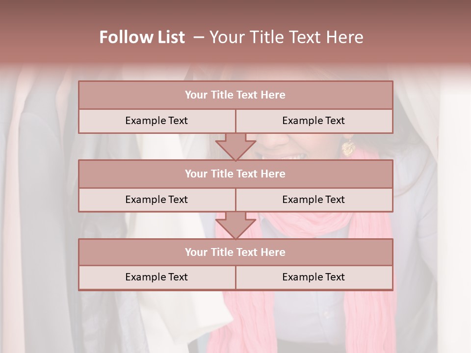 Adult Smile Cheerful PowerPoint Template