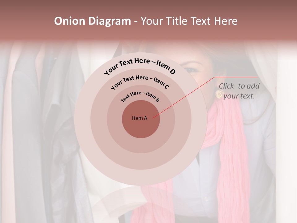 Adult Smile Cheerful PowerPoint Template