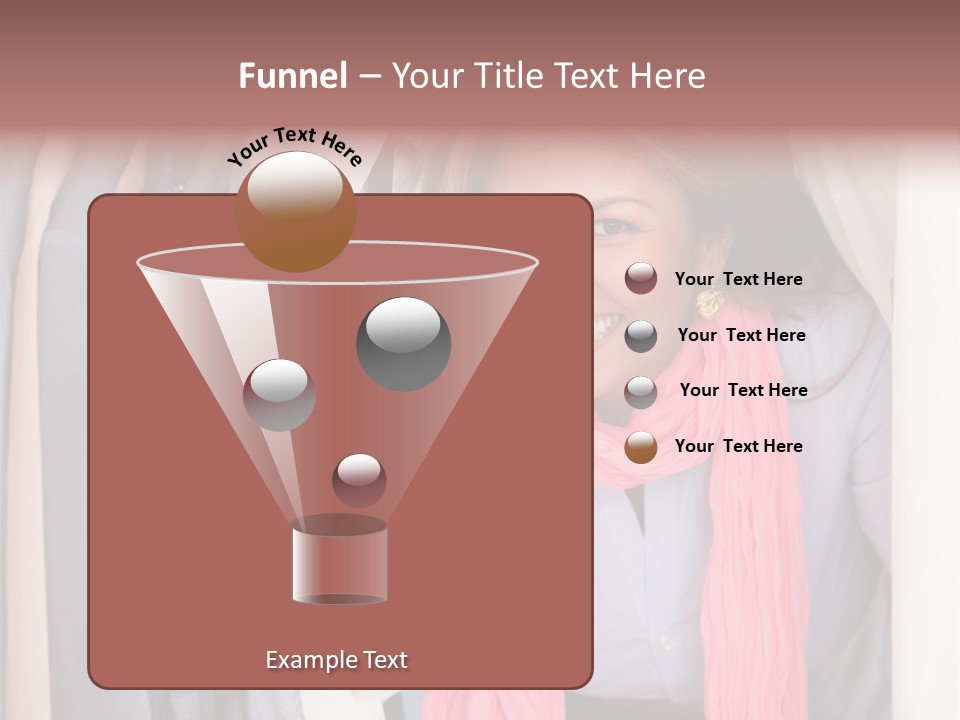 Adult Smile Cheerful PowerPoint Template