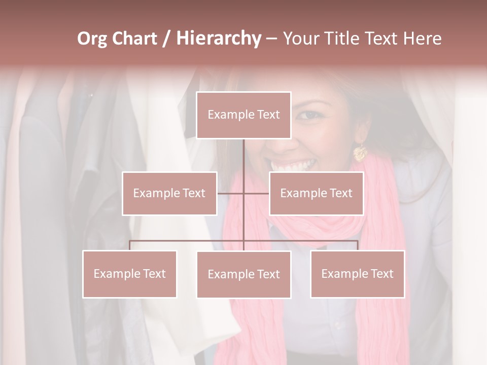 Adult Smile Cheerful PowerPoint Template