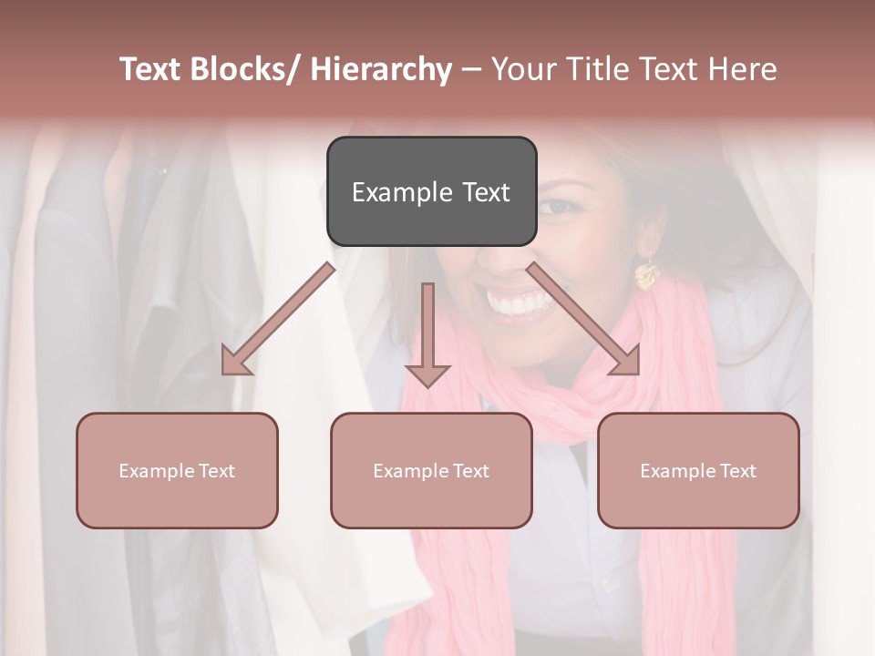Adult Smile Cheerful PowerPoint Template