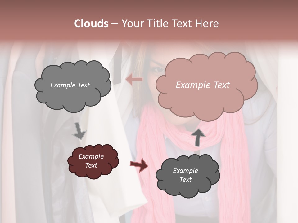 Adult Smile Cheerful PowerPoint Template