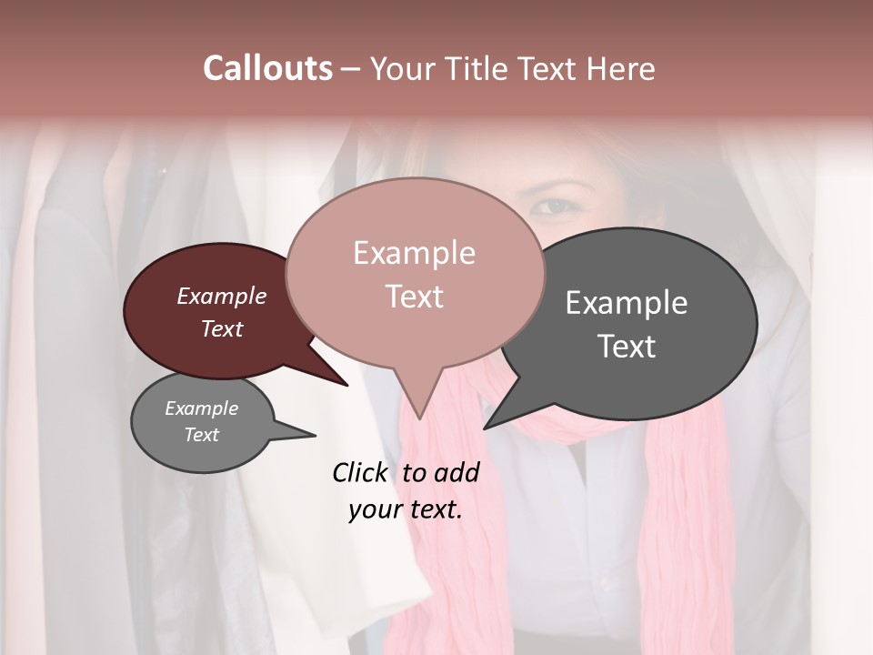 Adult Smile Cheerful PowerPoint Template