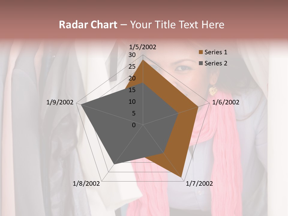 Adult Smile Cheerful PowerPoint Template