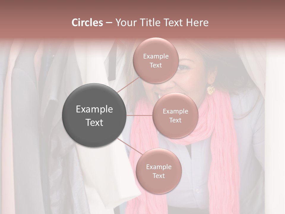 Adult Smile Cheerful PowerPoint Template