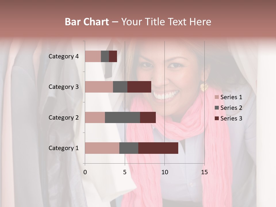 Adult Smile Cheerful PowerPoint Template