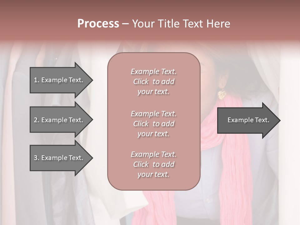 Adult Smile Cheerful PowerPoint Template