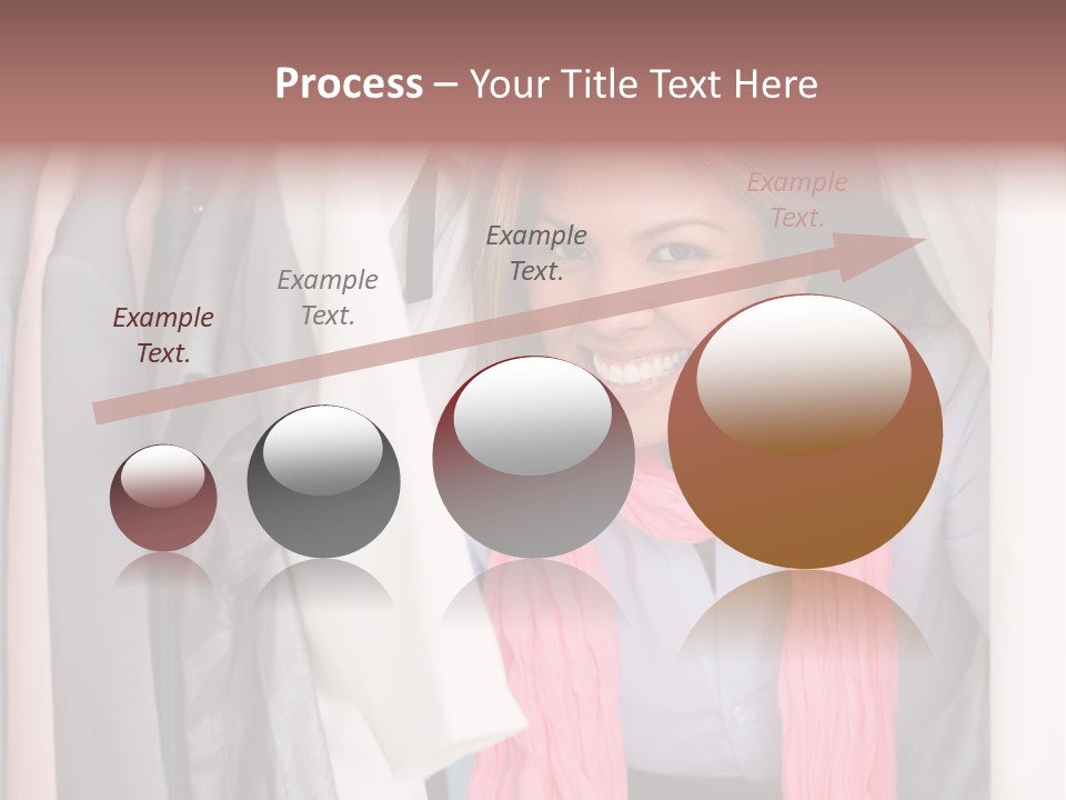 Adult Smile Cheerful PowerPoint Template