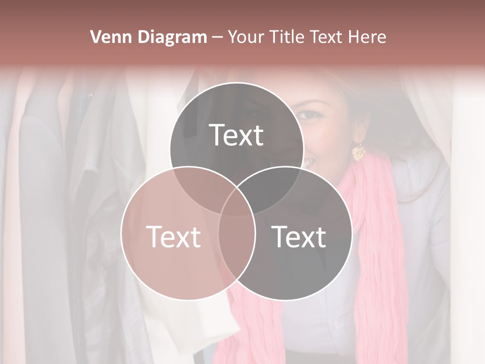 Adult Smile Cheerful PowerPoint Template