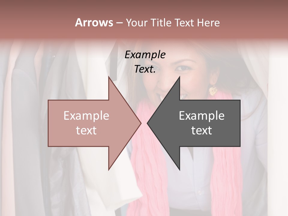 Adult Smile Cheerful PowerPoint Template