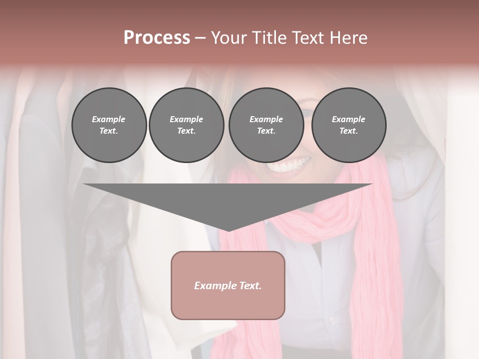 Adult Smile Cheerful PowerPoint Template