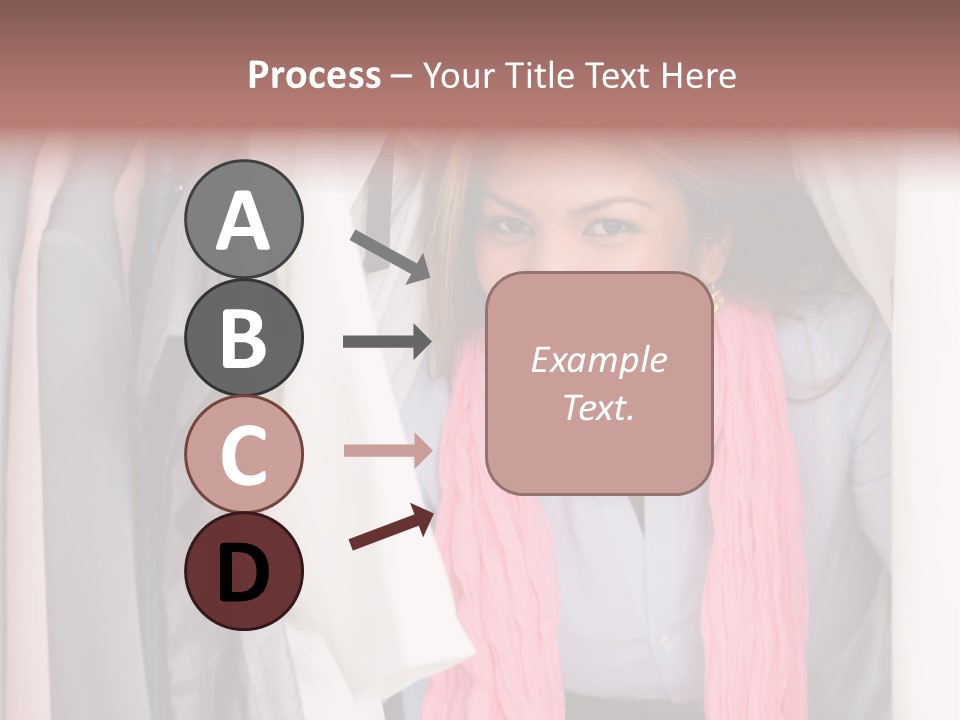 Adult Smile Cheerful PowerPoint Template