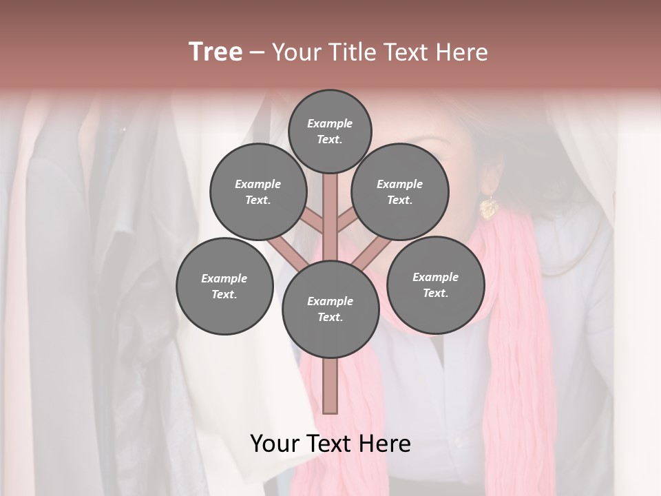 Adult Smile Cheerful PowerPoint Template