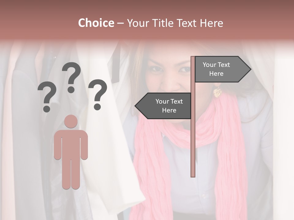 Adult Smile Cheerful PowerPoint Template