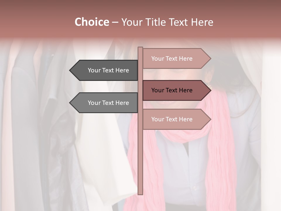 Adult Smile Cheerful PowerPoint Template