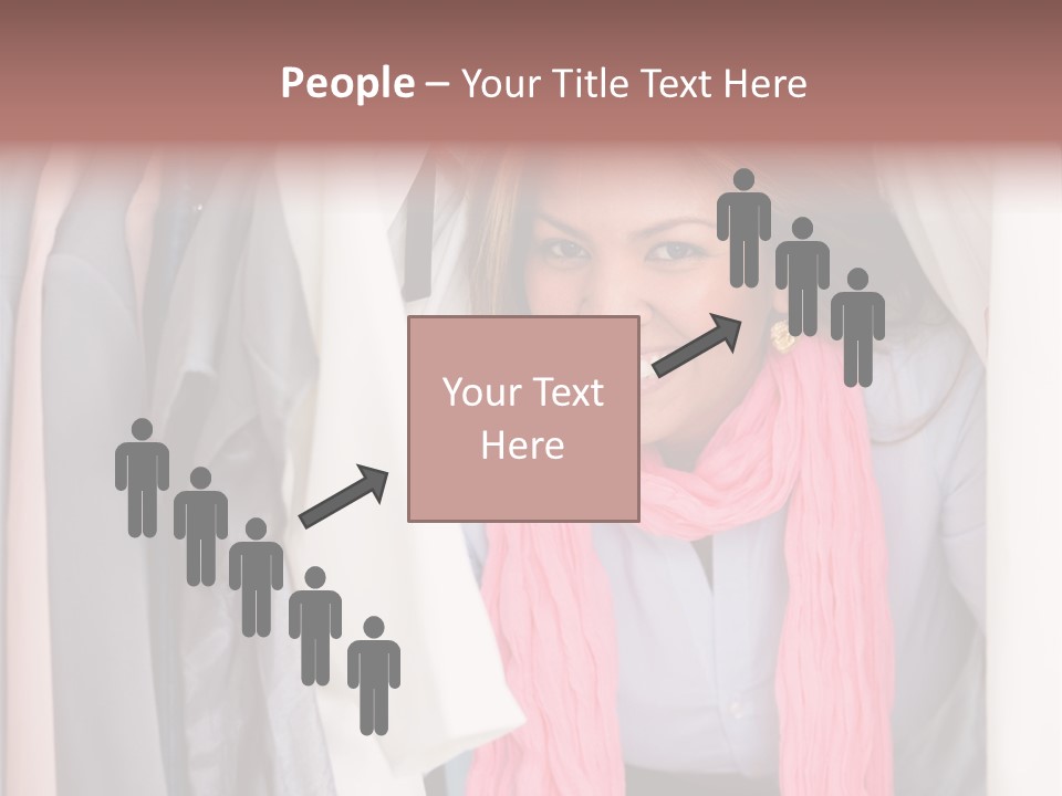 Adult Smile Cheerful PowerPoint Template