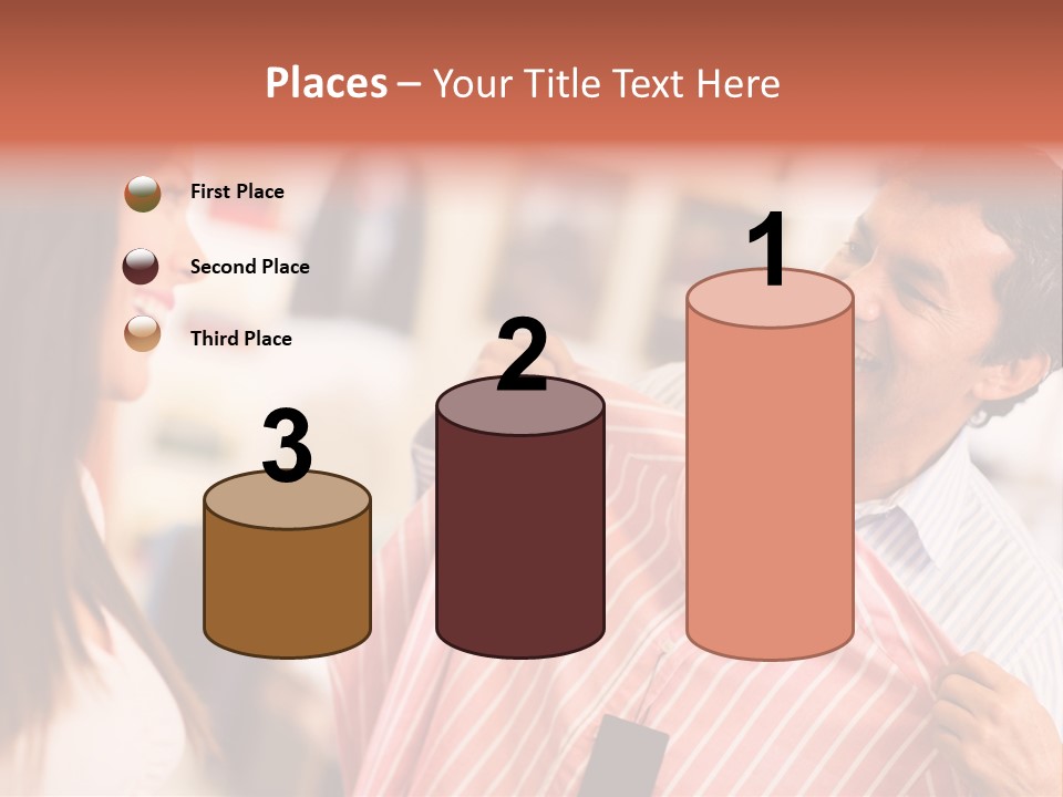 Husband Try Shopper PowerPoint Template