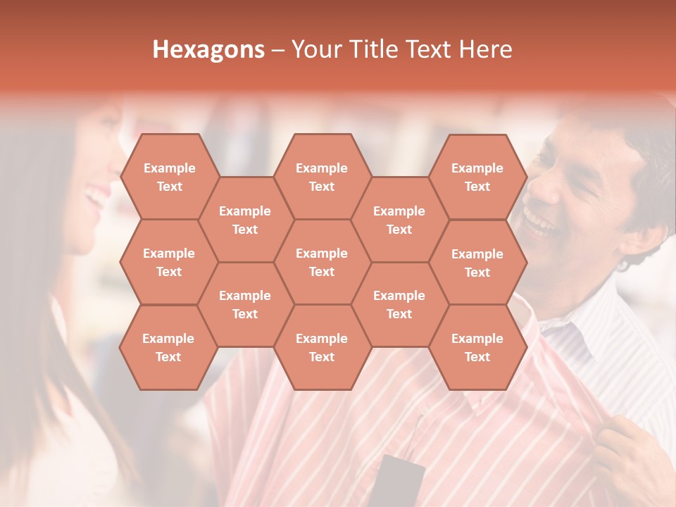Husband Try Shopper PowerPoint Template