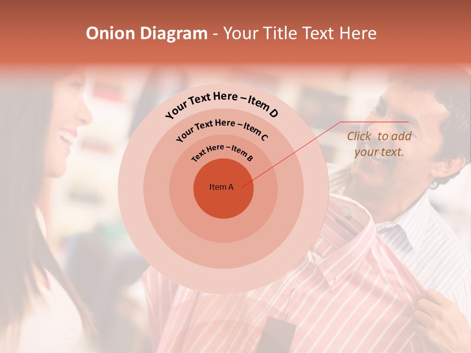 Husband Try Shopper PowerPoint Template