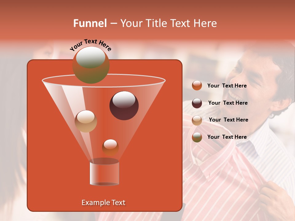 Husband Try Shopper PowerPoint Template