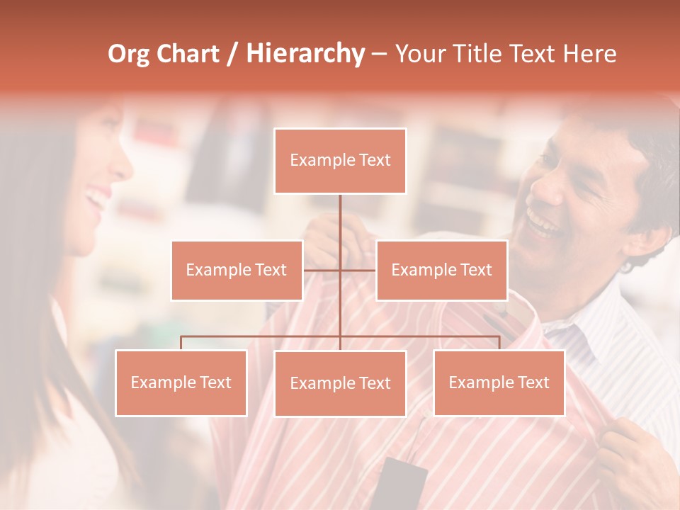 Husband Try Shopper PowerPoint Template