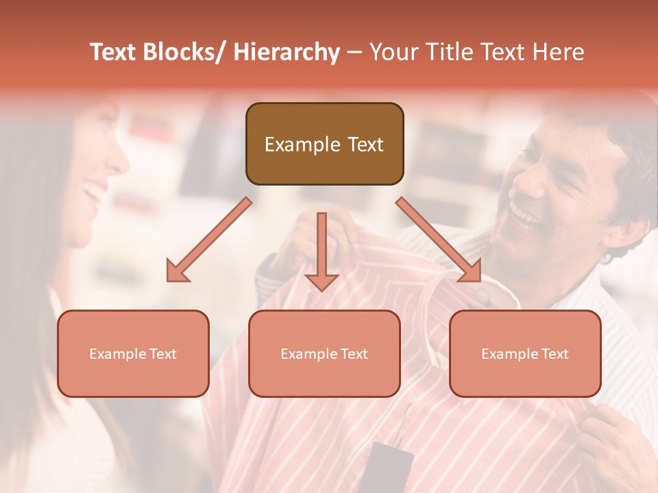 Husband Try Shopper PowerPoint Template