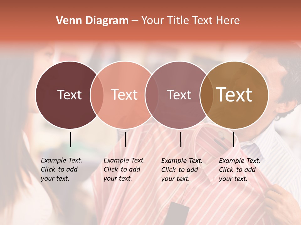 Husband Try Shopper PowerPoint Template
