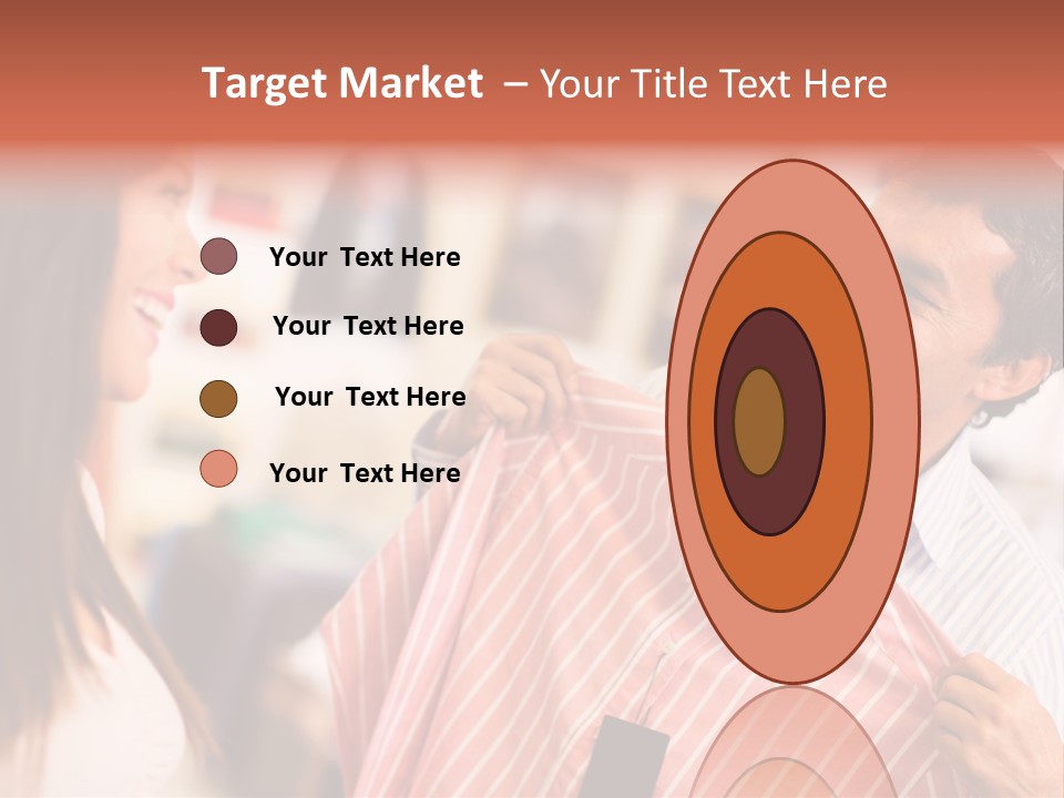 Husband Try Shopper PowerPoint Template