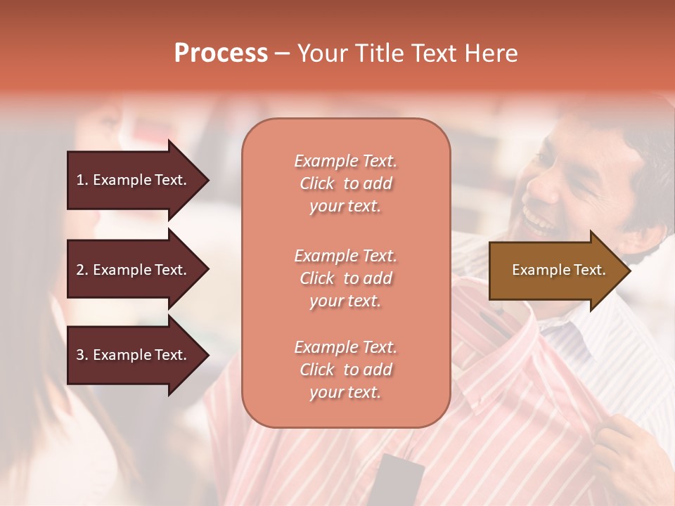 Husband Try Shopper PowerPoint Template