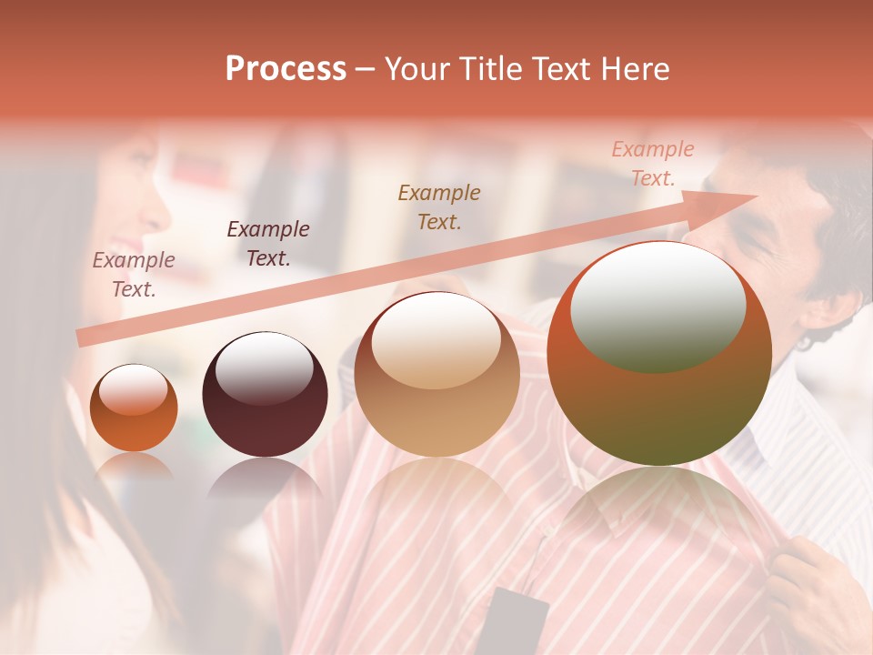 Husband Try Shopper PowerPoint Template