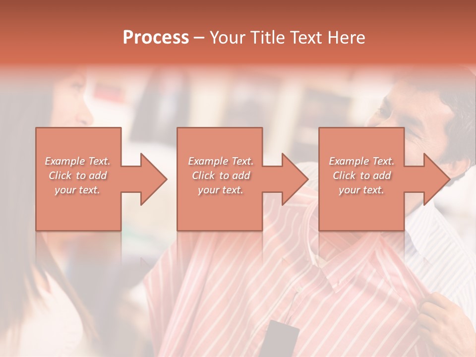 Husband Try Shopper PowerPoint Template