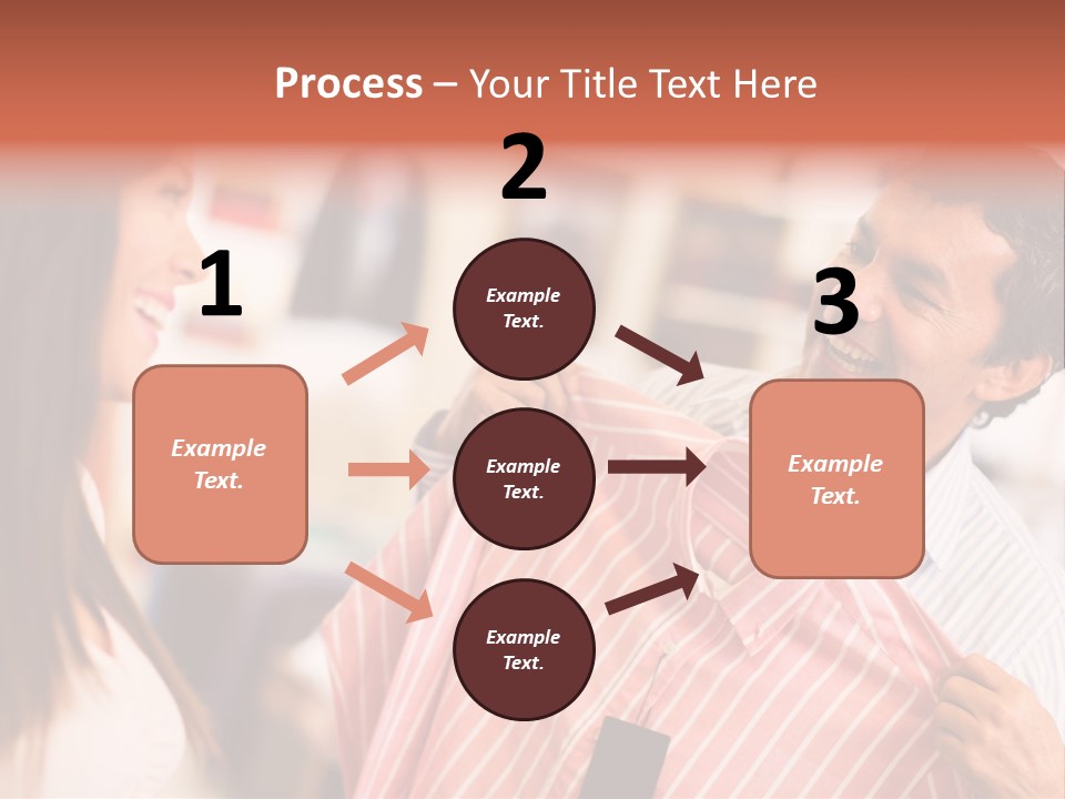 Husband Try Shopper PowerPoint Template